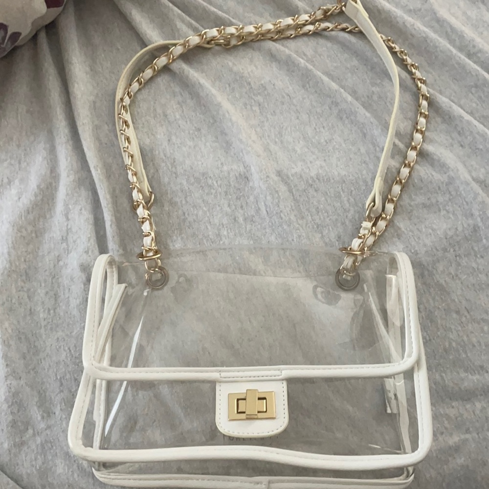 Forever 21 clear crossbody